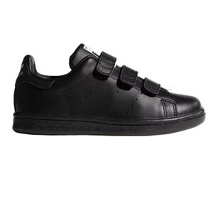 Adidas Stan smith OG toddler shoes Velcro black size 7K